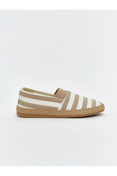LC Waikiki Lcw Steps Beige Straw Sole Men's Espadrille Shoes
