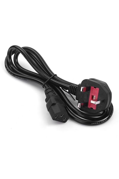 HONGPOE Uk Plug Uk Plug C13 Power Plug 3*0.75mm 10a 250v Cable Length 120cm With Fuse
