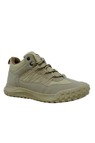 G CLASS G-Class Beige Cream Lace-Up High Top Sneakers Sports Shoes