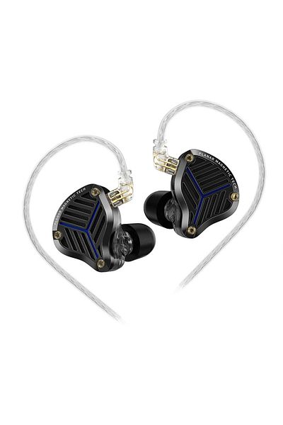 KZ Black no mic KZ PRX High Frequency HIFI High Quality Flat Diaphragm Unit In Ear Noise Reduction Wire