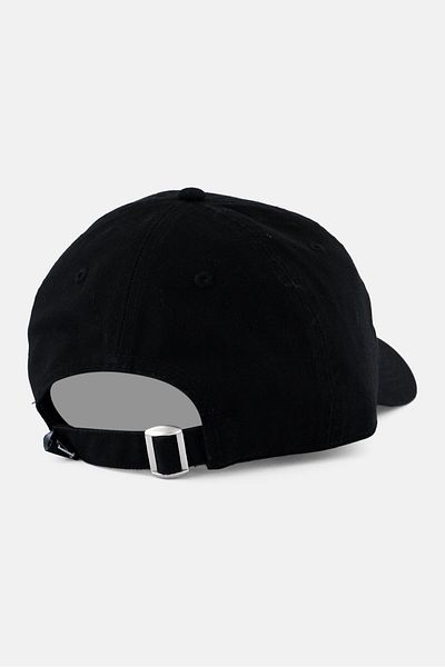 Avalanche Men Brand Logo Adjustable Closure Springs Dad Cap, Black