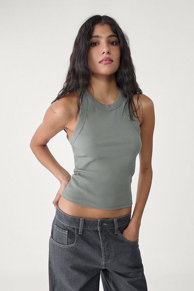 Stradivarius Ribbed vest top