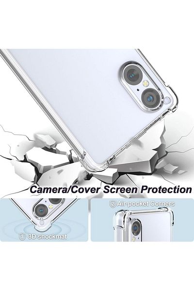 Choice For Xperia 5 III Transparent TPU Transparent Phone Case for Sony Xperia 1 VI V 5 IV 10 III II Protec
