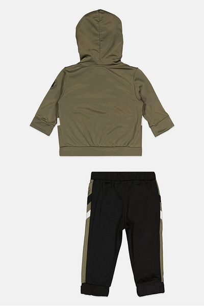Body Glove Toddlers Boy 2 Piece Hooded Jacket And Sweatpants Set, Green