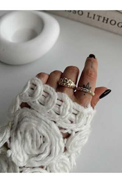 Store Vintage Tek Sıra Su Yolu Yüzük