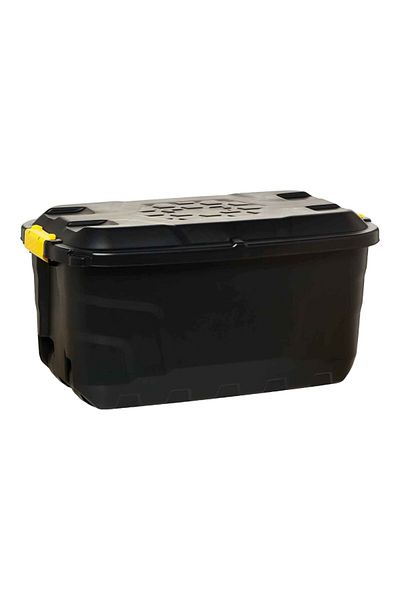 Strata Heavy Duty Wheeled Storage Box with Lid 75 Liter