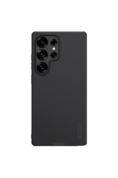 Choice جراب هاتف مغناطيسي من نيلكين لهاتف سامسونج جالاكسي S25 ألترا S25+ أسود من البولي يوريثين الحراري والبولي يوريثين الحراري