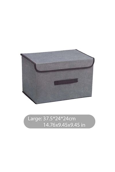 Choice L Fold Non Woven Fabric Storage Box Gray Home Supplies Clothing Underwear Sock And Kid Toy Storage .