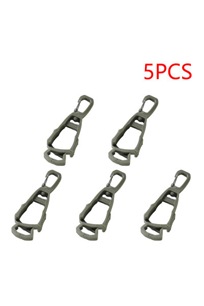 Choice Army Green 5PCS Outdoor Portable Gloves Clips Hanger Multi-purpose Wor...