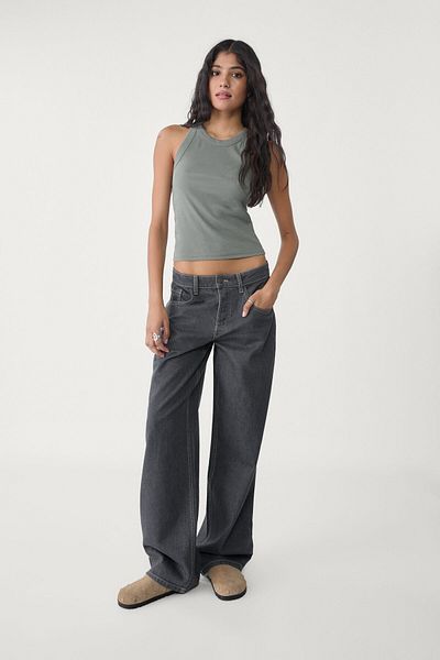 Stradivarius Ribbed vest top