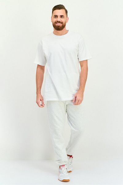 Champion Men Sportswear Fit Running Sweatpants, Light Grey