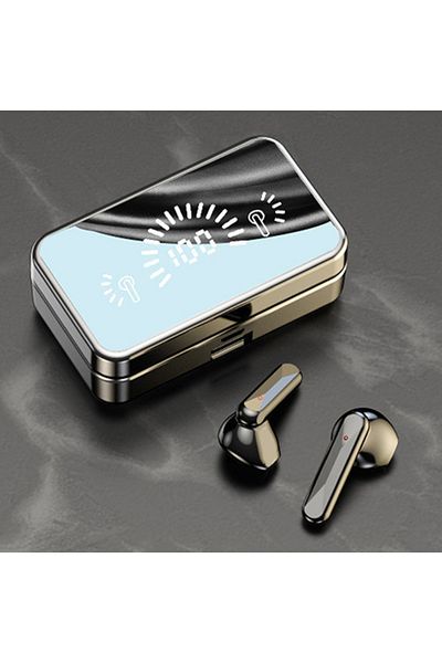 Choice black #TWS S20 Earphone Bluetooth Wireless Headphone Hifi Stereo Sports Game Waterproof Earbuds Head