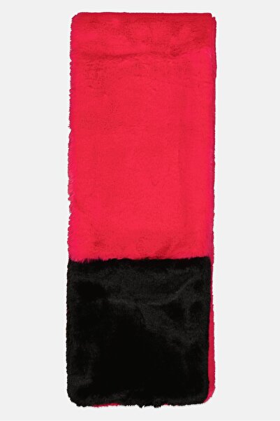 Body Glove وشاح نسائي من الفرو الصناعي ثنائي اللون 113 × 20، وردي غامق