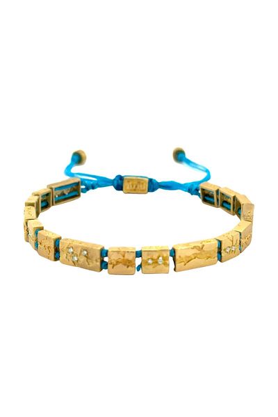 Juju Bronze Blue Lagoon Bracelet
