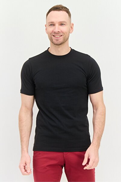 Dickies Men 3 Pack Crew Neck Short Sleeves Heather T-shirt, Black