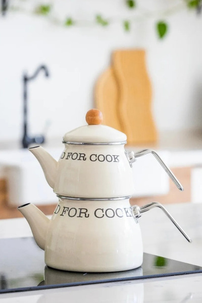 Genel Markalar Mood Serisi Emaye Çaydanlık