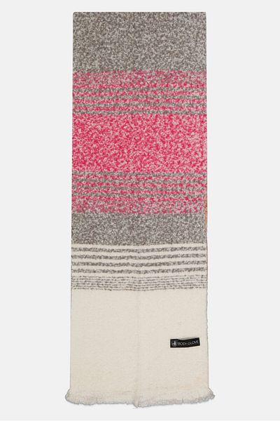 Body Glove Women Textured Scarves 198 L X 34 H Cm, Grey