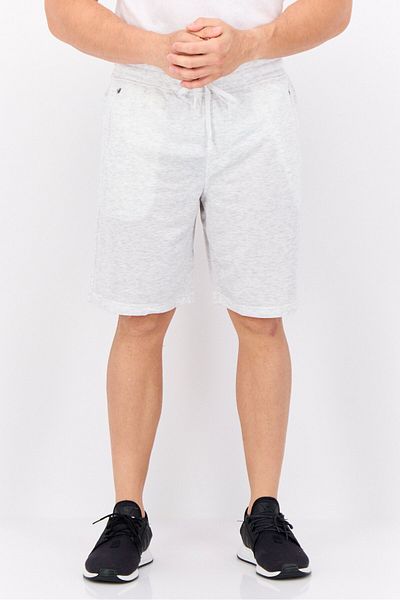 90 Degree By Reflex Men Sportswear Fit Heather Outdoor Shorts, Grey