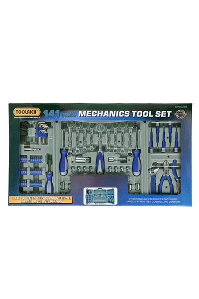 Toolrich 141-Piece High Versatile and Durable Easy to Use Mechanic Tool Set