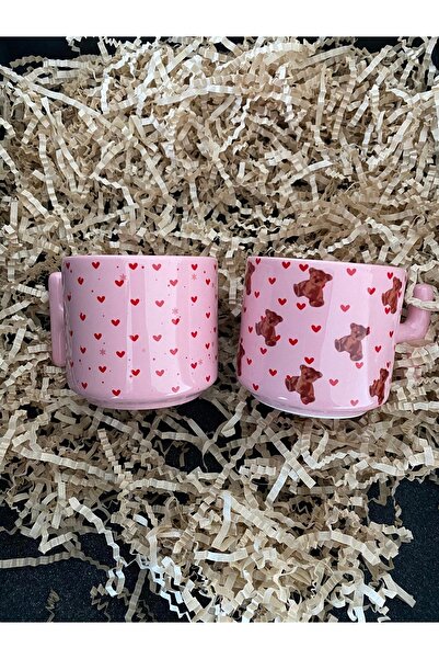 ÇİNİ HOME Mug Kupa Kişiselleştirilebilir Ayıcıklı Özel Günler Kupa Fincan