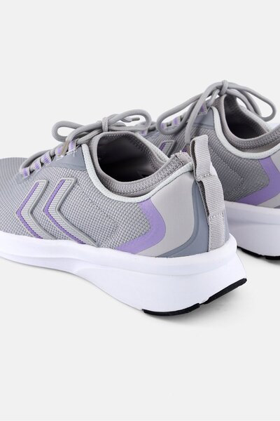 hummel Men Flow Fit Lace Up Running Shoes, Grey