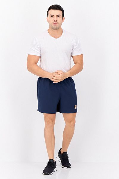 Puma Puma x First Mile Men Sportswear Fit Brand Logo Running Shorts, Navy Blue