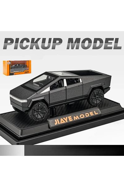 Choice Silver-nobox 1:36 Tesla Pickup Truck High Simulation Diecast Car Metal Alloy Model Car Decoration Di