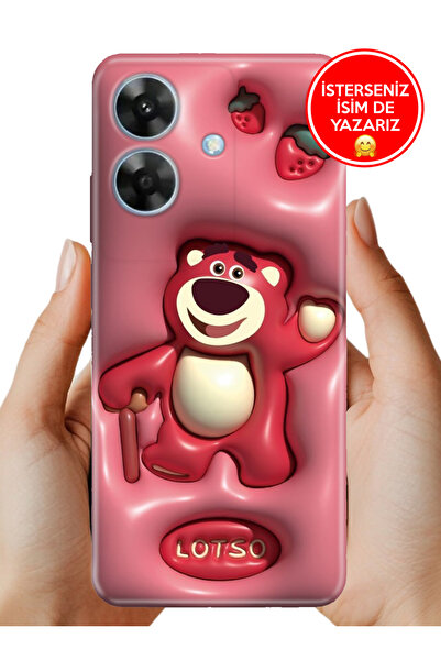 realme Note 60 uyumlu Kılıf Desenli Baskılı Kamera Korumalı Silikon Lotso