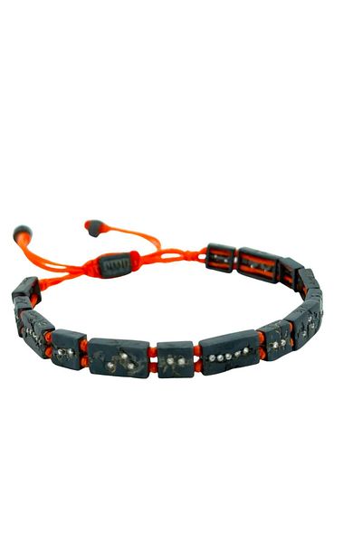 Juju Bronze Om Charm Bracelet