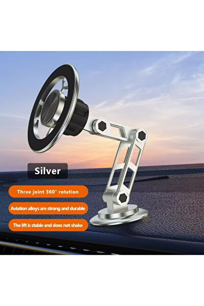 Choice حامل هاتف مغناطيسي للسيارة من فيكيفون، طراز 4 فضي، حامل مغناطيسي للهات...
