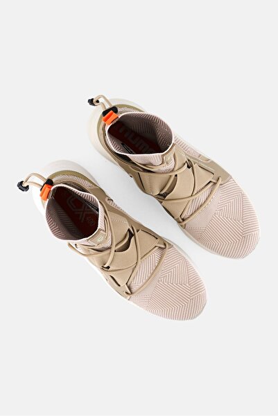 hummel Men Reach Lx 400 Seamless Lace Up Training Shoes, Beige