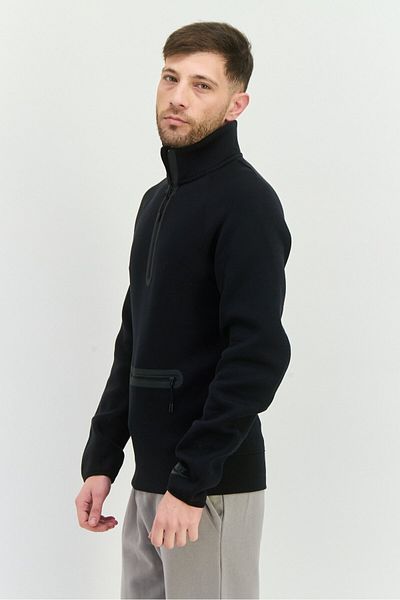 Nike Men Sportswear Fit Long Sleeves Outdoor Sweatshirt, Black