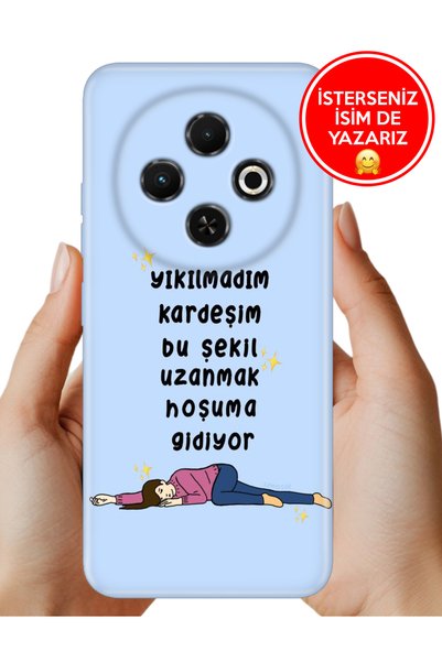 TECNO Spark 30C Kılıf Desenli Baskılı Kamera Korumalı Silikon Yıkılmadımmm