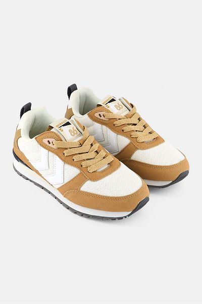 hummel Kids Boy Monaco 86 Lace Up Outdoor Shoes, Khaki