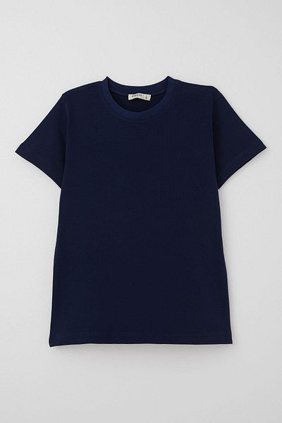 Breeze Navy Blue Boy's T-Shirt 4-14 Years Basic