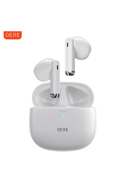 Choice QERE E28 white Bluetooth Wireless Headphones,QERE E28,NEW TWS 5.3,HD Microphone,HIFI Earphones,13mm