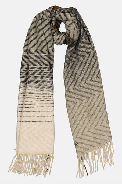 ELLE Women Textured Scarf L 200 X H 69 Cm, Multicolor