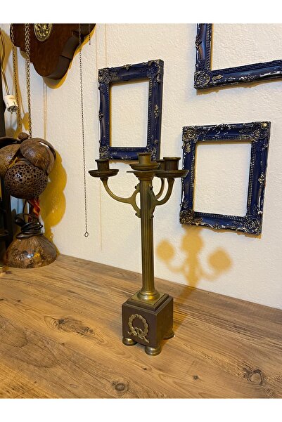 Genel Markalar Antika 4 kollu şamdan