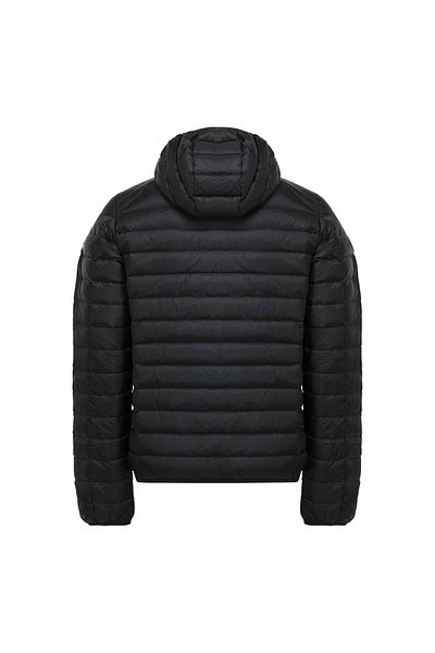 Jott Men's black hooded jacket JOTT NIC NOIR