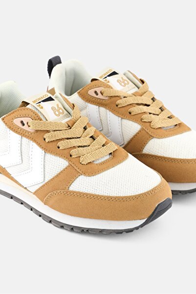 hummel Kids Boy Monaco 86 Lace up Outdoor Shoes, Khaki