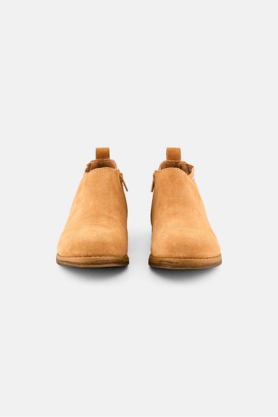 Toms Kids Boy Leilani Slip On Causal Boots, Brown