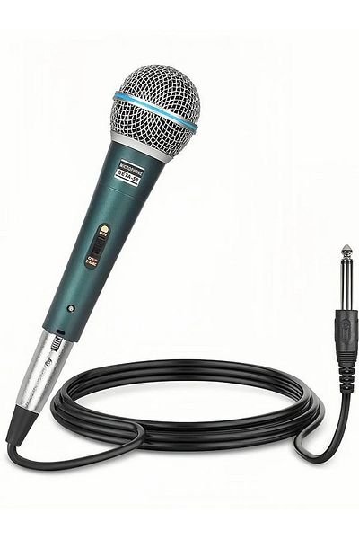 Lokchonk BETA58A BETA 58A Supercardioid Dynamic Microphone For Stage Singing Professional Wired Microphone fo