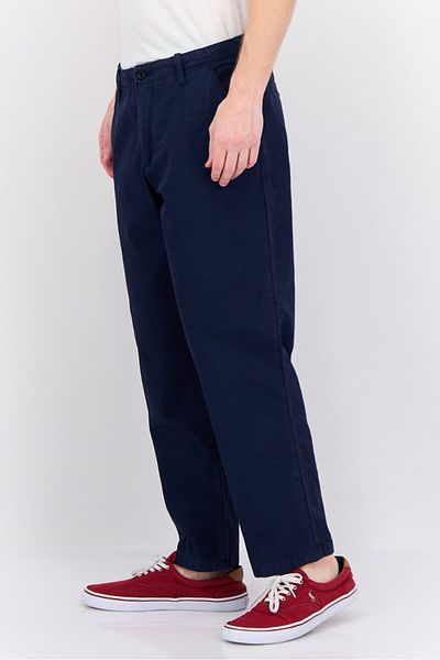 Gant Men Regular Fit Plain Chino Pants, Navy