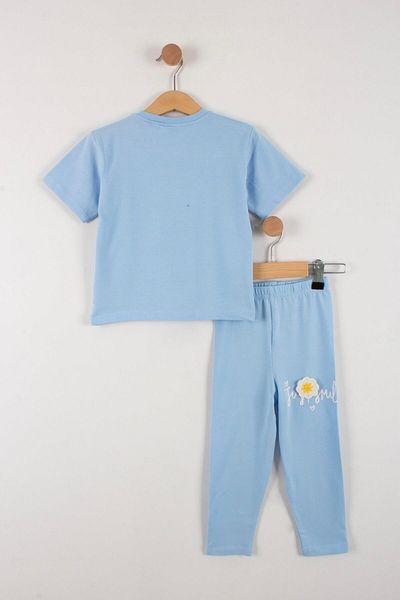 TRENDİMİZBİR Set pantaloni scurți pentru fete brodate Daisy