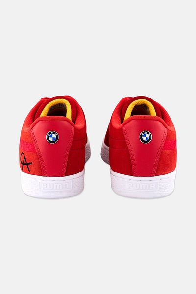 Puma x BMW Motorsport Men Bmw Mms Lace Up Outdoor Shoes, Red Combo