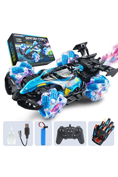 Choice 21016RC CAR-2 أضواء ملونة رش سباقات حيلة 4WD تحول 2.4G لاسلكي إيماءة ت...