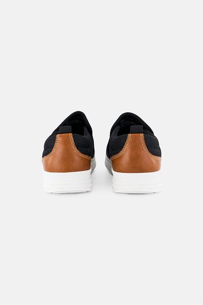Steve Madden Kids Boys Bkeni Slip On Casual Shoes, Black