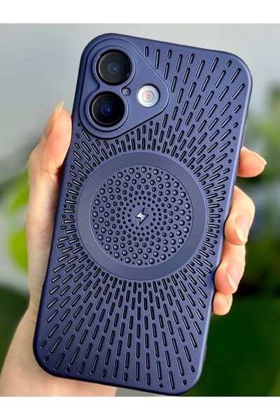 Go Aksesuar Iphone 16 Uyumlu Lensli Magsafe Özellikli Renkli Kılıf