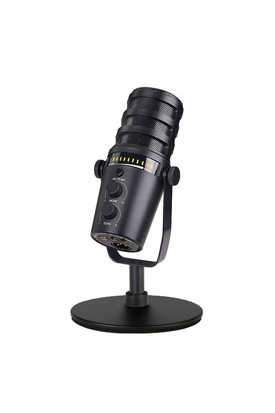 Choice Black Haomuren XLR USB Dynamic Microphone for Podcasting Recording,PC Computer Streaming Gaming Mic