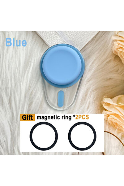 Choice قبضة مغناطيسية زرقاء من جريب بوبسو للهواتف المحمولة من سلسلة هواتف آيف...